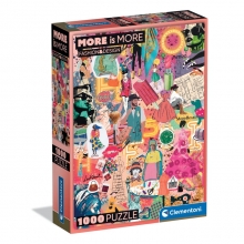 CLEMENTONI 37071 PUZZLE 1000 PIEZAS MORE IS MORE FASHION & DESIGN