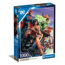 CLEMENTONI 39852 PUZZLE 1000 PIEZAS DC COMICS JUSTICE LEAGUE