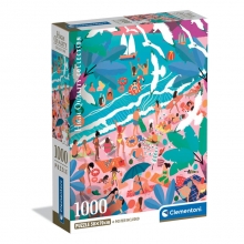 CLEMENTONI 39938 PUZZLE 1000 PIEZAS SUNDAY AT THE BEACH
