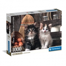 CLEMENTONI 39943 PUZZLE 1000 PIEZAS LOVELY KITTENS
