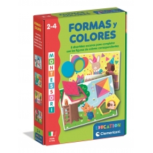 CLEMENTONI 55597 MONTESSORI FORMAS Y COLORES