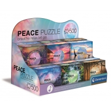 CLEMENTONI 80397 PUZZLE 500 PIEZAS PEACE