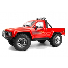 HPI 160803 VENTURE18 FLUX 1985 TOYOTA HILUX SR5 RED