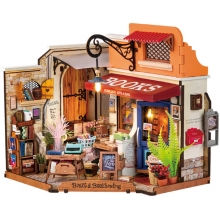 ROBOTIME DG164 CORNER BOOKSTORE