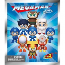 MONOGRAM 71010 MEGA MAN 3D FOAM BAG CLIP SERIES 2