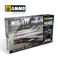 AMMO MIG JIMENEZ AMIG8512 1:48 MIG 17F LIM 5 U R S S G D R EDICION PREMIUM