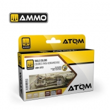 AMMO MIG JIMENEZ ATOM20723 ATOM SET COLORES PARA HERRAMIENTAS