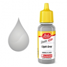 AMMO MIG JIMENEZ AMMOR2409 RAIL CENTER MATT SHADER GRIS CLARO
