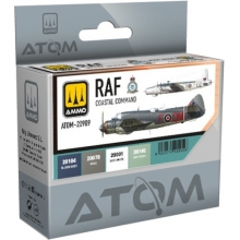 AMMO MIG JIMENEZ ATOM20909 ATOM SET COMANDO COSTERO DE LA RAF