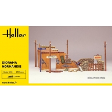 HELLER 81250 1:35 DIORAMA NORMANDIE