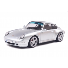SOLIDO 1810103 1:18 PORSCHE 911 ( 993 ) 4S POLAR SILVER 1996