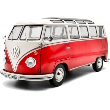 SOLIDO 1813402 1:18 VOLKSWAGEN T1 SAMBA RED WHITE 1962