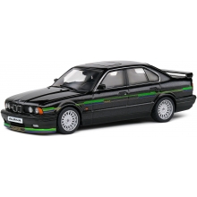 SOLIDO 4310406 1:43 ALPINA B10 ( E34 ) BITURBO BLACK W / GREEN STRIPE 1994