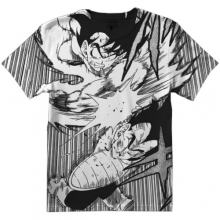 TODO POLERA DRAGON BALL Z GOKU REVENGE BLANCA TALLA M