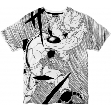 TODO POLERA DRAGON BALL Z NEW HOPE TRUNKS BLANCA TALLA L
