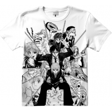 TODO POLERA HUNTER X HUNTER GENEI RYODAN BLANCA TALLA XL
