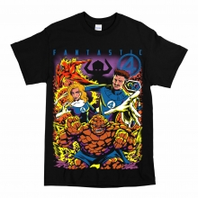 AGUANTE 4 FANTASTICOS NEGRO TALLA L