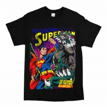 AGUANTE MUERTE DE SUPERMAN NEGRA TALLA L