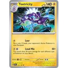 POKEMON OBSIDIAN FLAMES CARTA TOXTRICITY HOLO