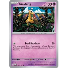 POKEMON TWILIGHT MASQUERADE CARTA GIRAFARIG COMUN