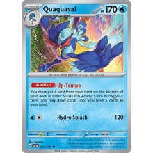 POKEMON SURGING SPARKS CARTA QUAQUAVAL POCO COMUN