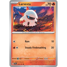 POKEMON SURGING SPARKS CARTA LARVESTA COMUN