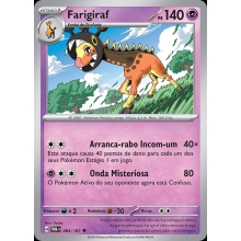 POKEMON TWILIGHT MASQUERADE CARTA FARIGIRAF POCO COMUN