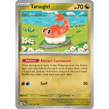 POKEMON TWILIGHT MASQUERADE CARTA TATSUGIRI POCO COMUN
