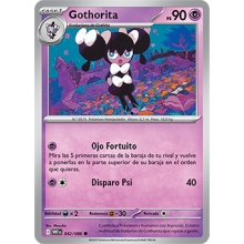 POKEMON WHITE FLARE CARTA GOTHORITA REVERSE