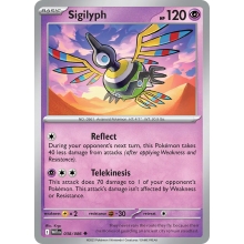 POKEMON WHITE FLARE CARTA SIGILYPH POCO COMUN
