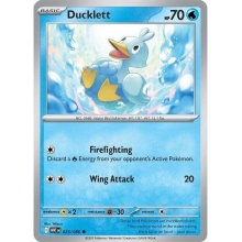 POKEMON WHITE FLARE CARTA DUCKLETT COMUN