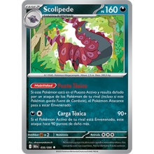 POKEMON CARTA SCOLIPEDE POCO COMUN