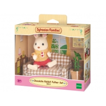 SYLVANIAN 05013 SET DE SOFA FRASIER CONEJO CHOCOLATE