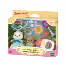 SYLVANIAN 05804 SET HERMANAS NUTRIA MARINA