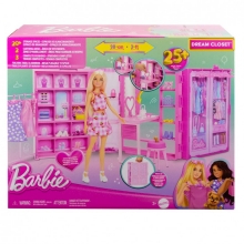 MATTEL HXD58 BARBIE CLOSET CON ACCESORIOS Y MU�ECA