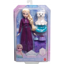 MATTEL JFG16 DISNEY FROZEN SET ELSA CON OSO BEBE