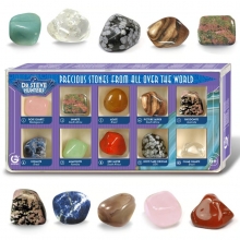 GEOWORLD 102407 PRECIOUS STONES FROM ALL OVER THE WORLD 10 STONES