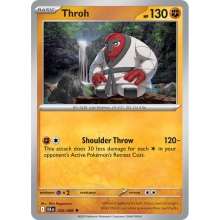 POKEMON BLACK BOLT CARTA THROH POCO COMUN