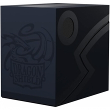 DRAGON SHIELD DOUBLE SHELL DECK BOX MIDNIGHT BLUE