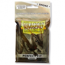 DRAGON SHIELD TOPLOADING PERFECT FIT SLEEVES STANDARD SIZE 100 SMOKE