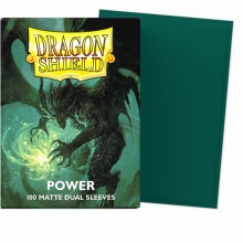 DRAGON SHIELD SLEEVES STANDARD SIZE MATTE DUAL 100 POWER