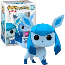 FUNKO 66639 POKEMON GLACEON FLOCKED HOT TOPIC