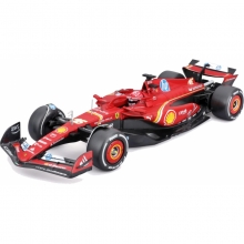 BURAGO 26821 1:24 SFR FERRARI SF - 24 ( 2024 ) W / HELMET LECLERC 16