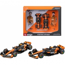 BURAGO 28051 1:24 RACE MCLAREN MCL38 ( 2024 ) 2 - PACK, GIFT BOX