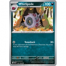 POKEMON BLACK BOLT CARTA WHIRLIPEDE COMUN