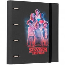 ERIK CAT0101 CARPETA 4 ANILLAS PREMIUM STRANGER THINGS