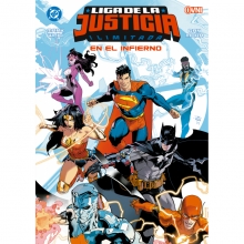 OVNI DC LIGA DE LA JUSTICIA ILIMITADA EN EL INFIERNO