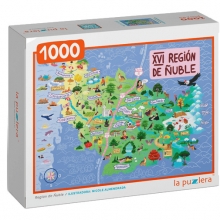 LAPUZZLERA PUZZLE REGION DEL �UBLE 1000 PIEZAS