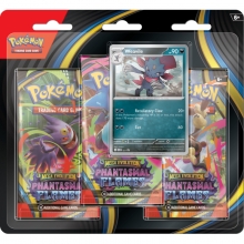 POKEMON COMPANY 10187-106 TCG MEGA EVOLUTION PHANTASMAL FLAMES 3 PACK BLISTER ESPAOL