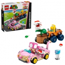 LEGO 72044 SUPER MARIO MARIO KART PERSECUCION CON POTENCIADOR DE PLANTA PIRA�A
